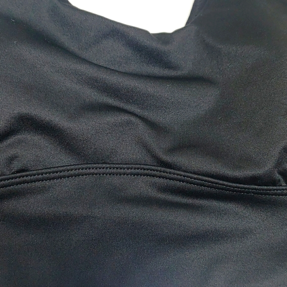 NWT Avia Low Support Twisted Back Sports Black Bra Blat Women's Size S/ Ch - Picture 6 of 12